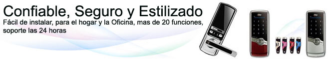 Cerraduras electronicas digitales MILRE, DUKE, METER y TRIPLE