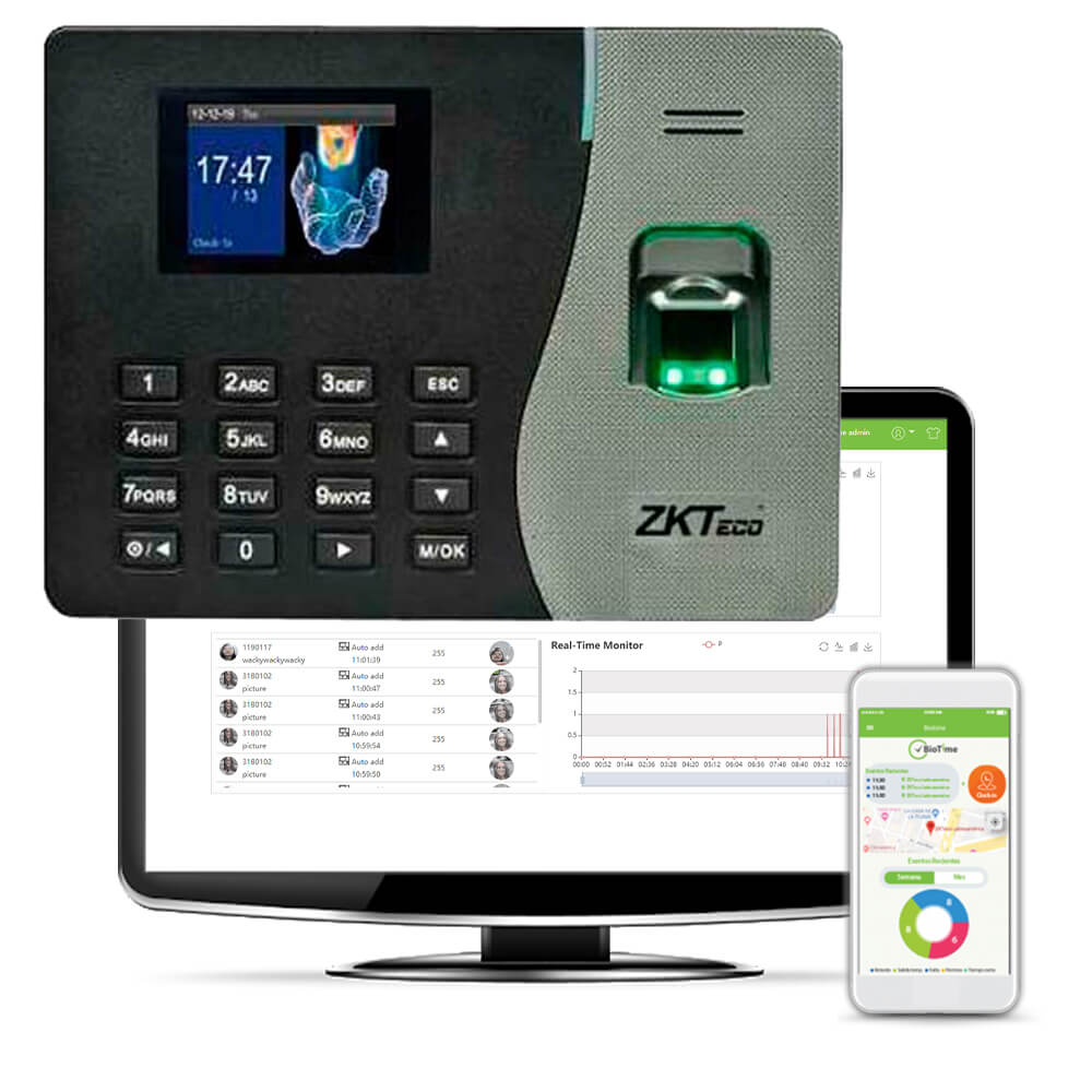 marcadores digitales para control de personal